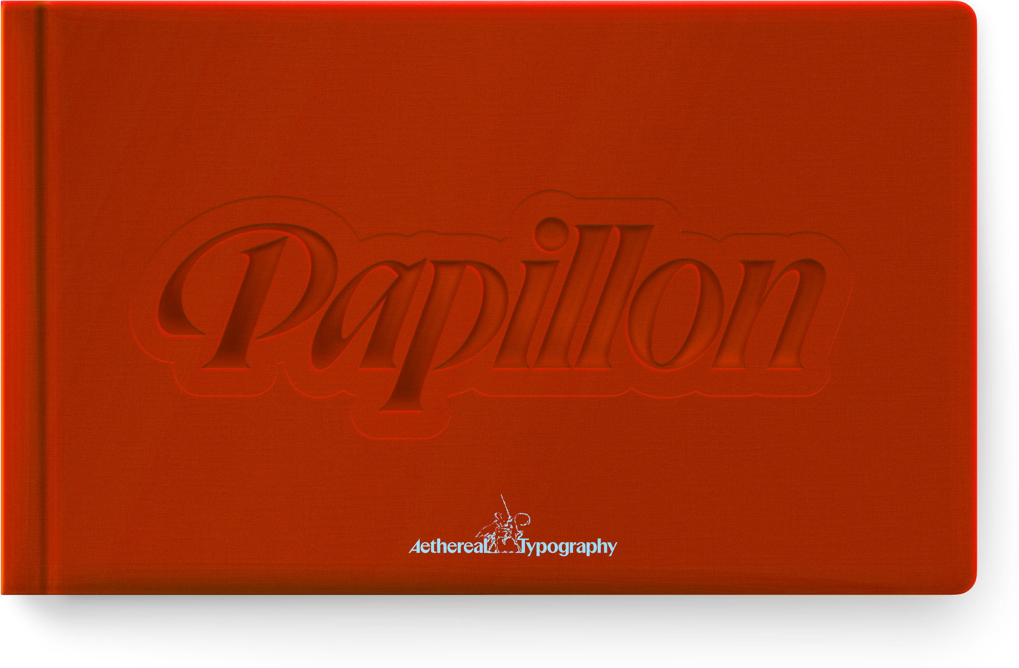 Clothbound Papillon specimen by Aethereal Typography